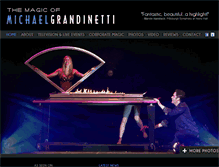 Tablet Screenshot of michaelgrandinetti.com